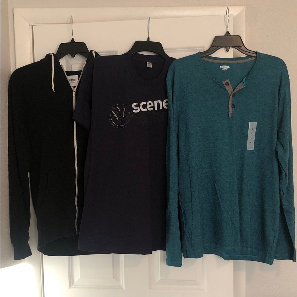 Men’s Casual Clothing Lot Old Navy American Apparel Volkswagen
